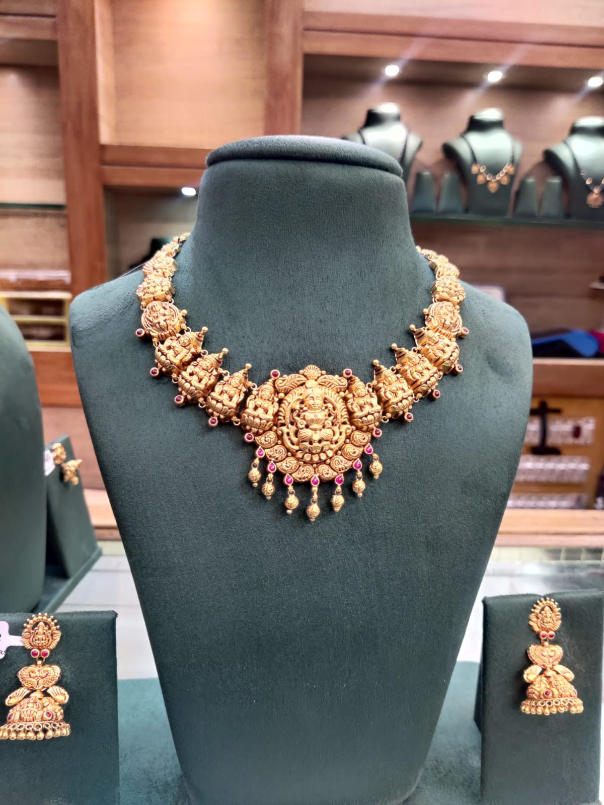 Intricate Krishna Jewellers necklace